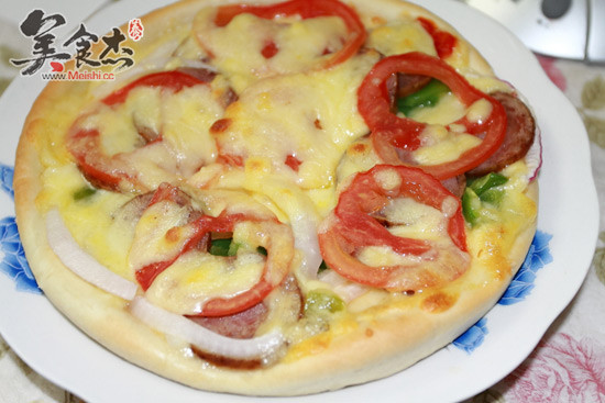 Ham Pizza recipe