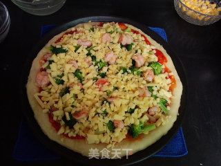 Bacon and Shrimp Pizza recipe