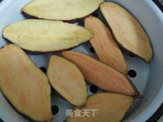 Baked Sweet Potato with Cheese recipe