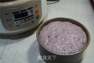 Blueberry Sauce Hair Cake recipe