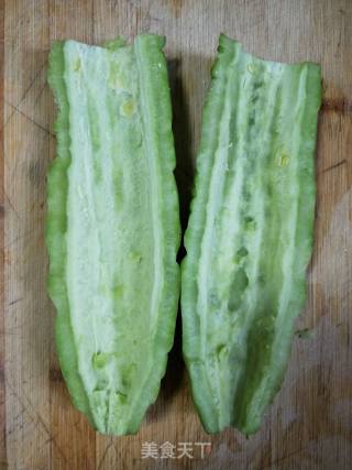 Sweet and Sour Bitter Melon Slices recipe