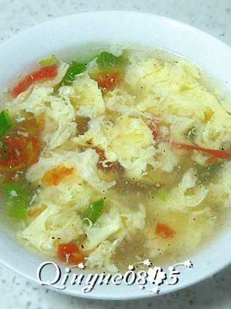 Tomato and Egg Soup recipe