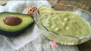 Avocado and Apple Puree recipe