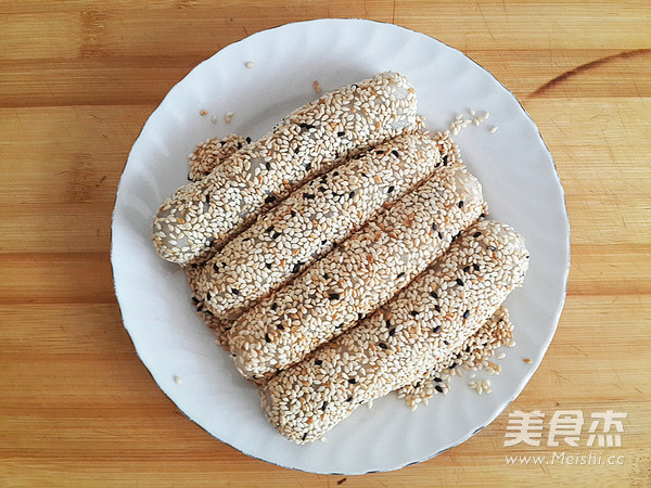 Sesame Glutinous Rice Cold Cake recipe