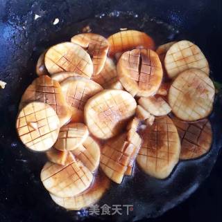 Pleurotus Eryngii in Oyster Sauce recipe