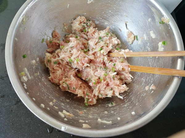 Lotus Root Meat Dumplings recipe