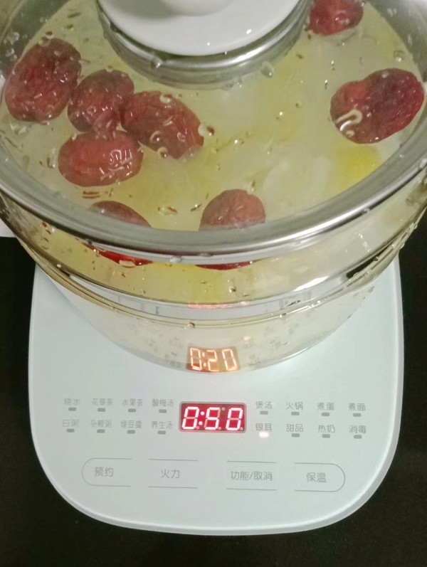 Ginkgo Lily Tremella Soup recipe