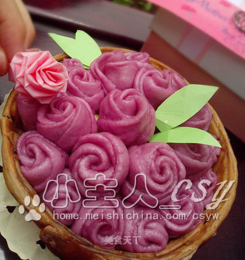 Happy Mother's Day-simulation Rose Basket recipe