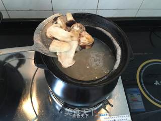 Chicken Soup Agaricus, Abalone and Shrimp Congee recipe