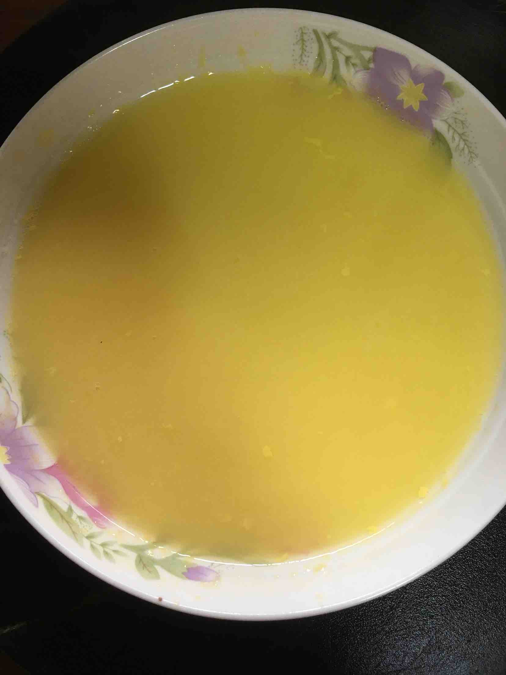 Steamed Egg with Lemonade recipe