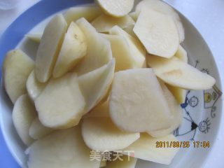 Stewed Potatoes with Meat recipe