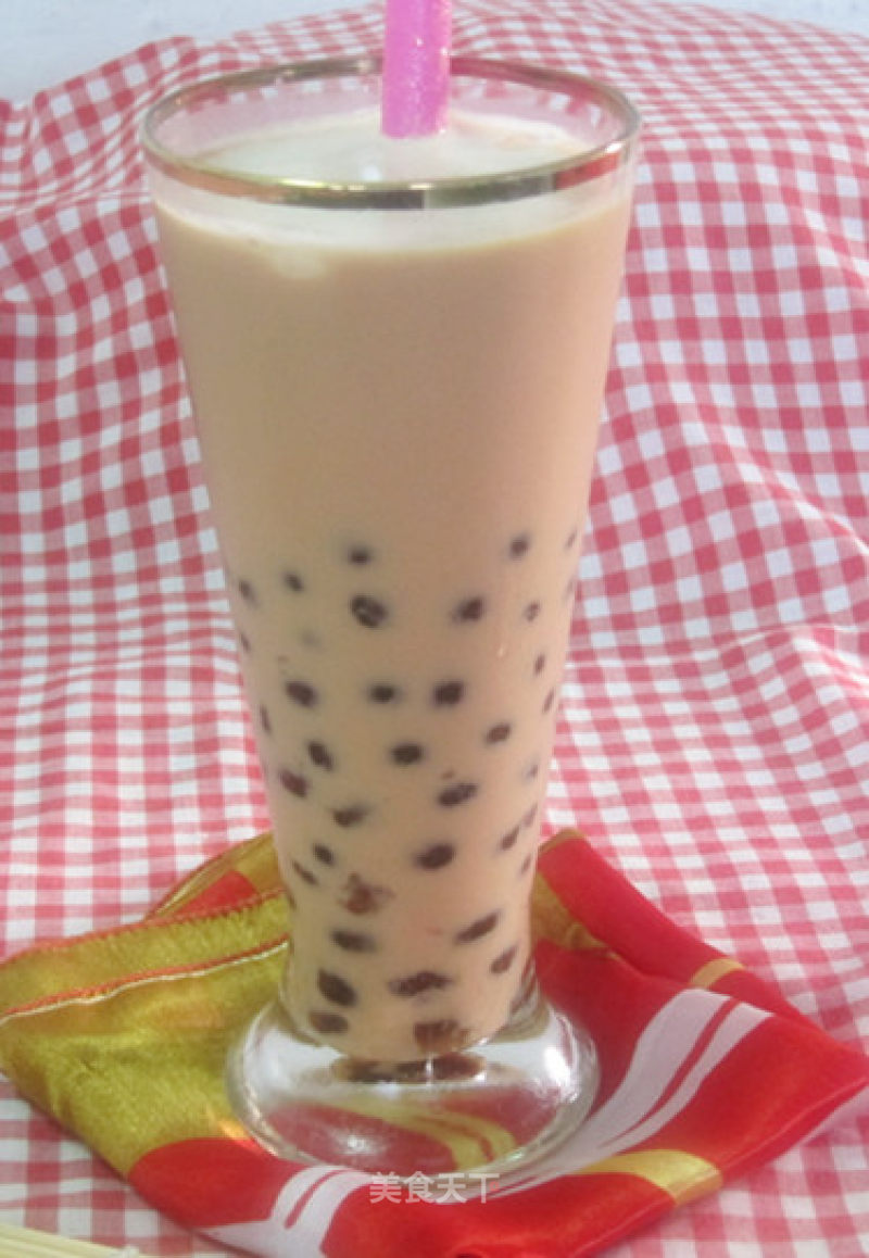 Let The Students Can’t Stop Their Mouths [powder Round Milk Tea] recipe