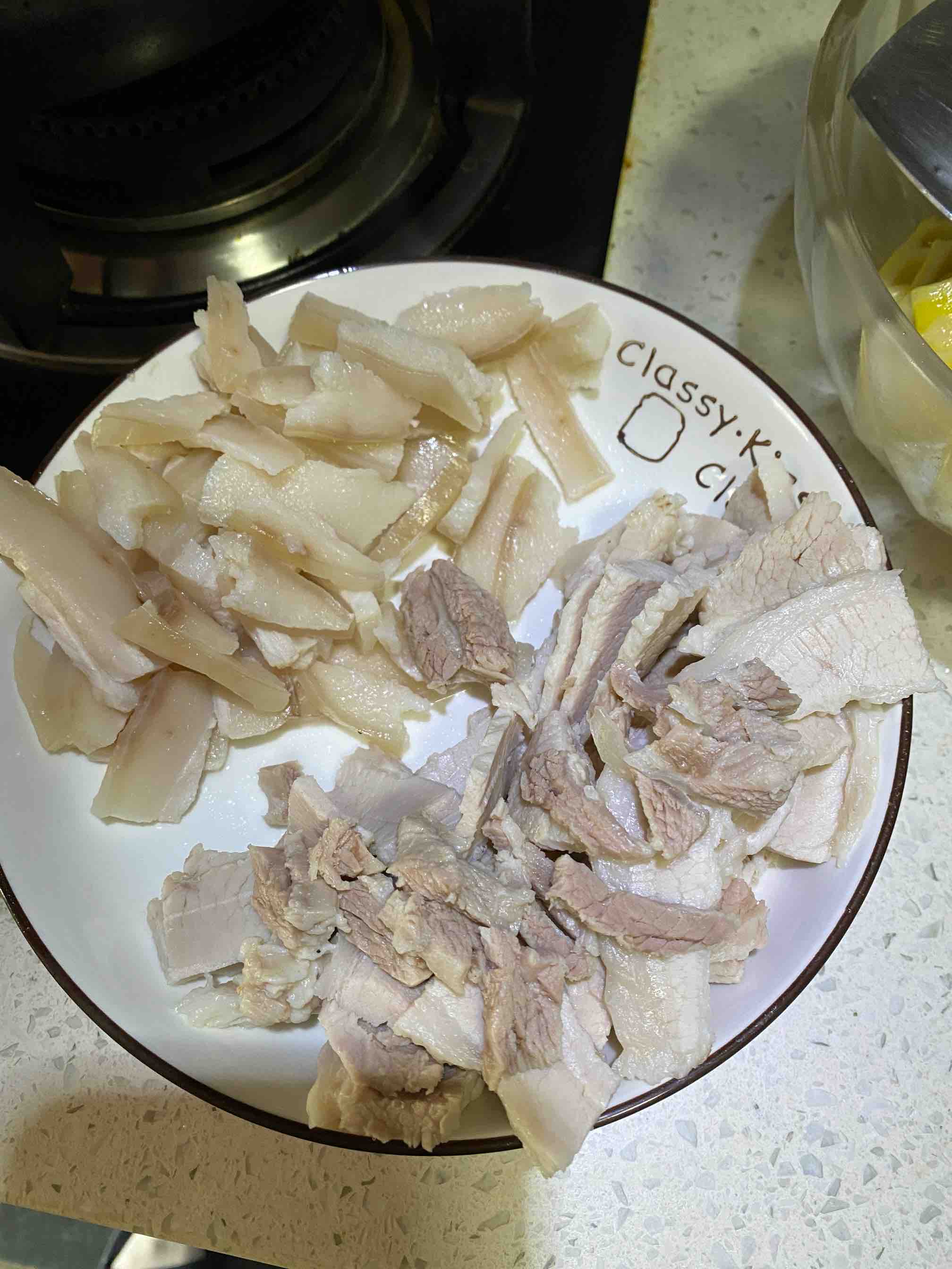 Spring Bamboo Shoots Twice Cooked Pork recipe