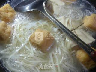 Oily Tofu Noodles recipe