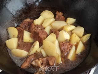 Roast Potatoes and Beef recipe