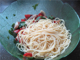 Basil Fresh Squid Noodle recipe