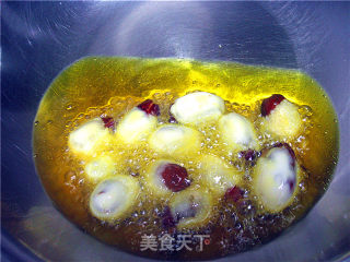 [cookbook Exchange Gift 2] for Husband-simple and Delicious Dessert-fried Glutinous Rice Dates recipe
