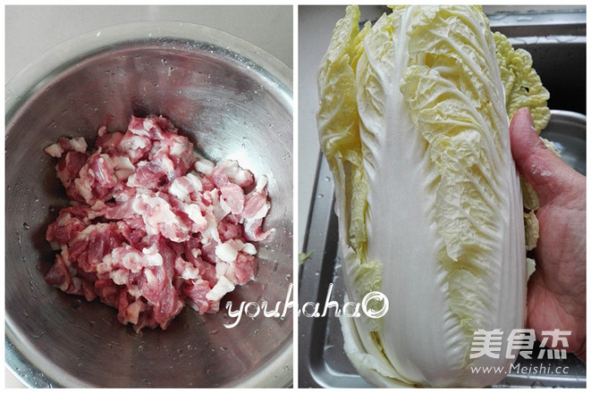 Chinese Cabbage and Pork Buns recipe