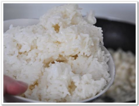 Fried Rice with Lotus Root and Beef recipe