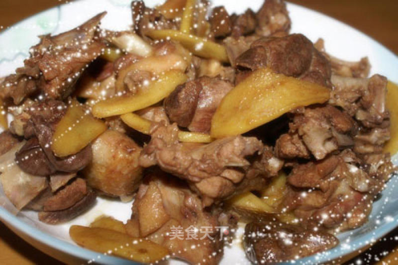 Stir-fried Muscovy Duck with Game Wine Flavor recipe