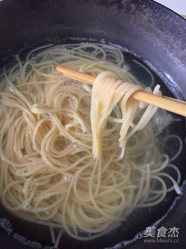 Fried Spaghetti recipe