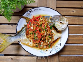 Braised Golden Pomfret recipe