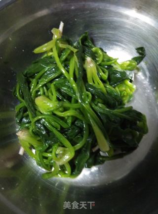 [sichuan] Spinach Mixed with Peanuts recipe