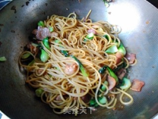 #trust of Beauty# Chinese Style Fried Pasta recipe