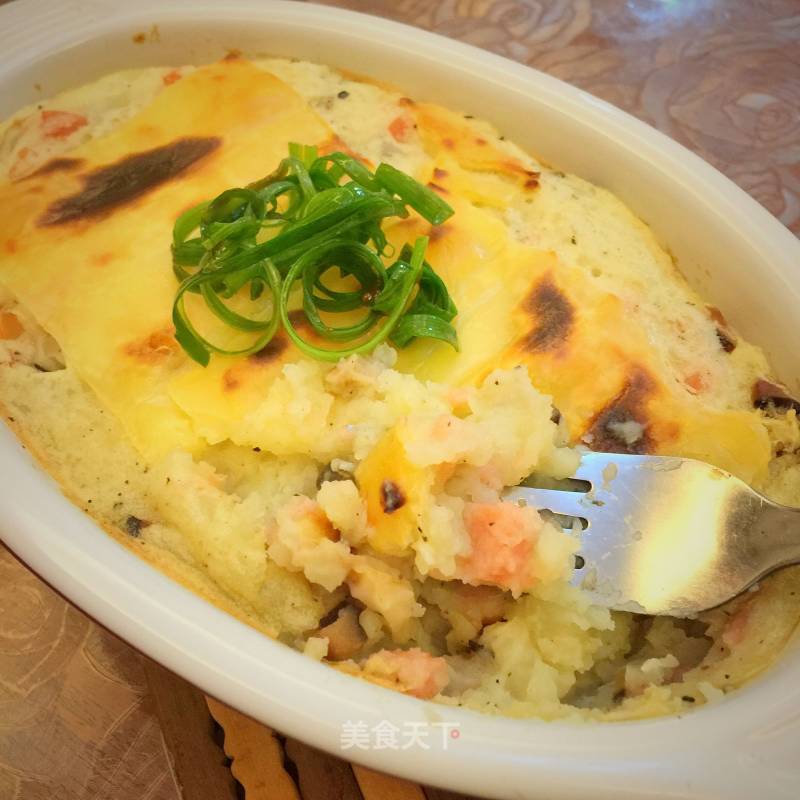 Baked Mashed Potatoes recipe