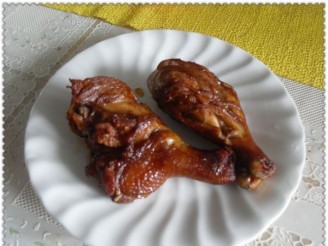 Microwave Roasted Chicken Drumsticks recipe
