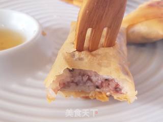 Sweet Eight Treasure Fragrant Glutinous Spring Rolls recipe