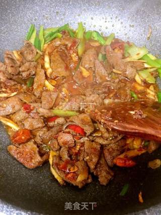 Sichuan Style Stir-fried Pork Liver recipe