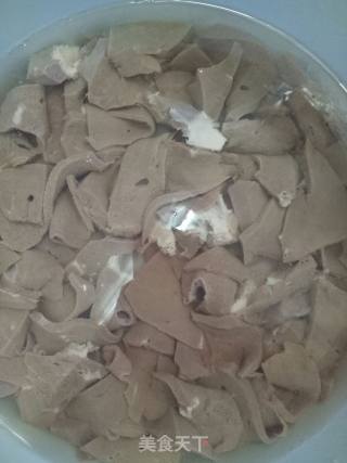 Colored Pepper Pork Liver recipe