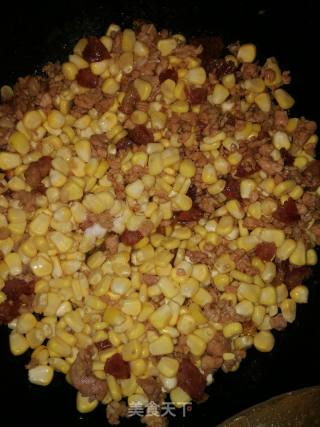 Stir-fried Corn Kernels with Carrots recipe