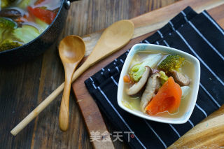 Mushroom Vegetable Soup recipe