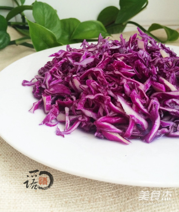 Purple Cabbage Salad recipe