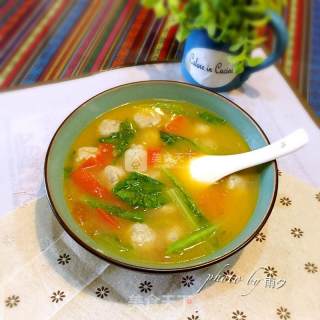 Tomato Fish Ball Soup recipe