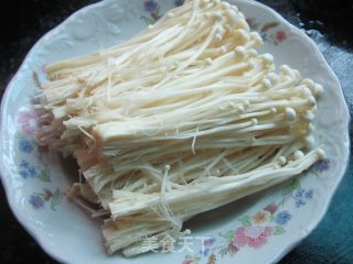 Enoki Mushrooms in Oyster Sauce recipe