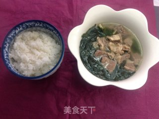 Wakame Beef Brisket Soup recipe