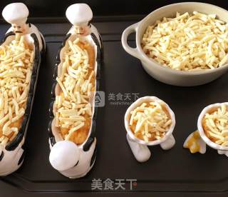 Baked Sweet Potato with Cheese recipe