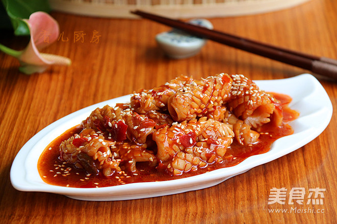 Red Oil Squid recipe
