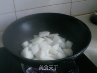 White Roasted Radish recipe