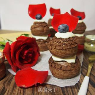 # Fourth Baking Contest and is Love Eating Festival#chocolate Pastry Puff Tower recipe