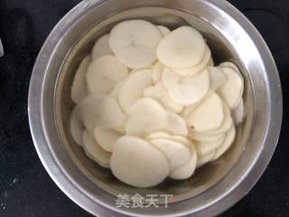 Spicy Potato Chips recipe