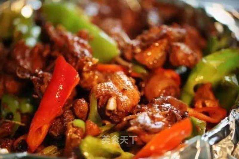Stir-fried Chicken Nuggets with Bell Peppers recipe