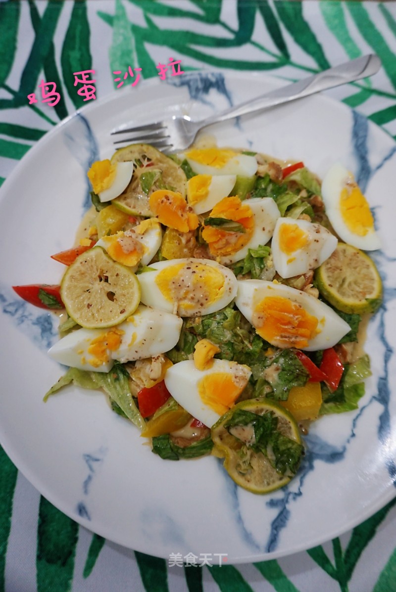 Egg Lettuce Salad recipe