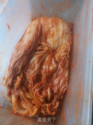 Korean Spicy Cabbage recipe