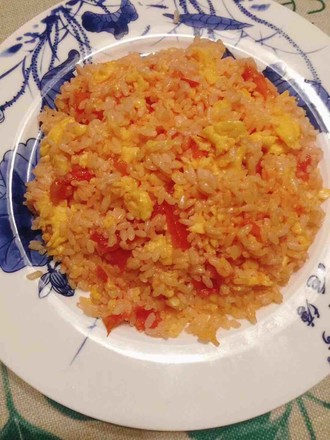 Fried Rice with Tomato and Egg