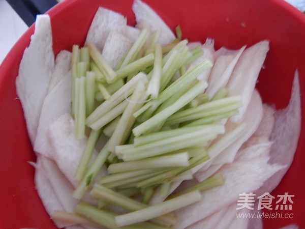 Boiled Pleurotus Eryngii recipe