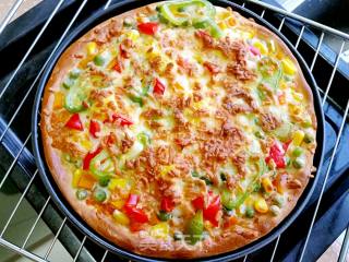 Assorted Pizza with Quail Eggs recipe